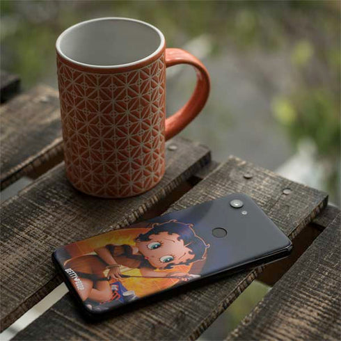Betty Boop Roasting Marshmallows Google Pixel 3a XL Skin